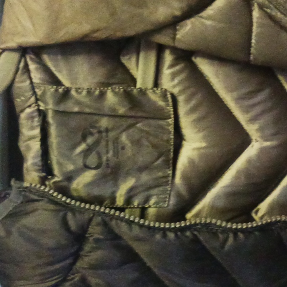Blanc Noir Black Puffer Jacket